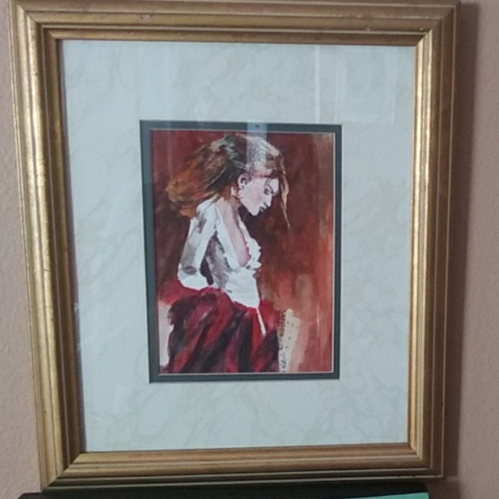 Original watercolor painting